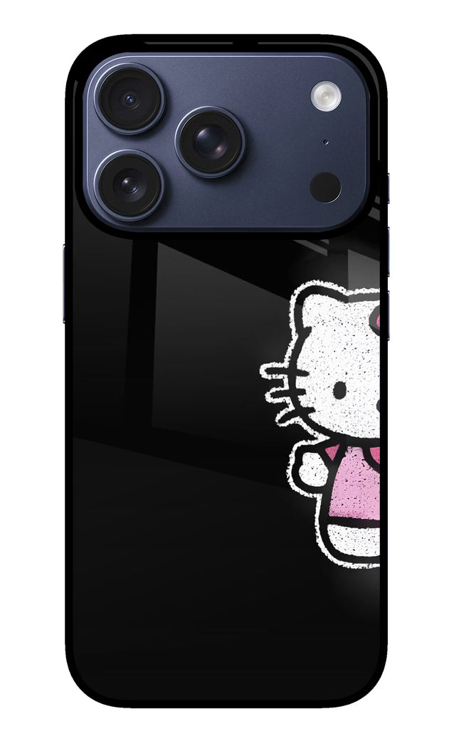 Kitty Charm iPhone 17 Pro Glass Case