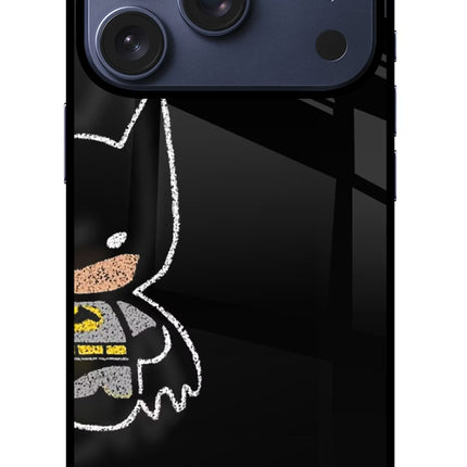 Bat Kitty iPhone 17 Pro Glass Case