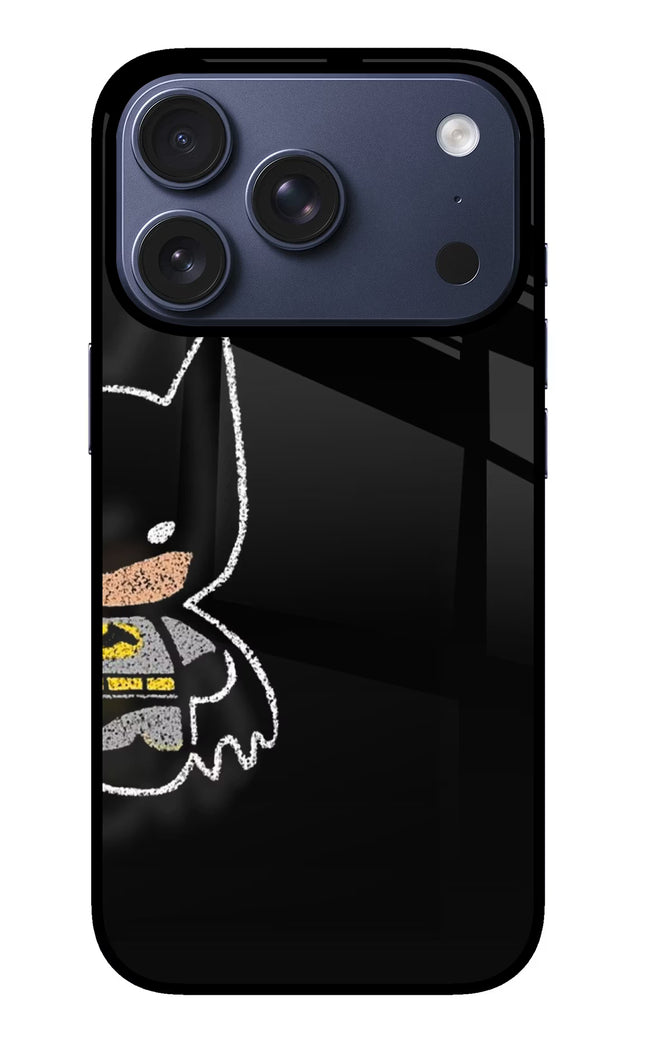 Bat Kitty iPhone 17 Pro Glass Case