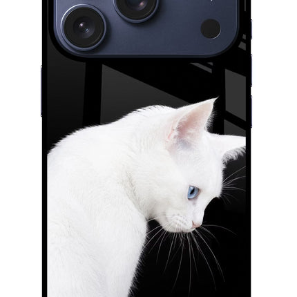 Snow Gaze iPhone 17 Pro Glass Case Back Cover by Casekaro