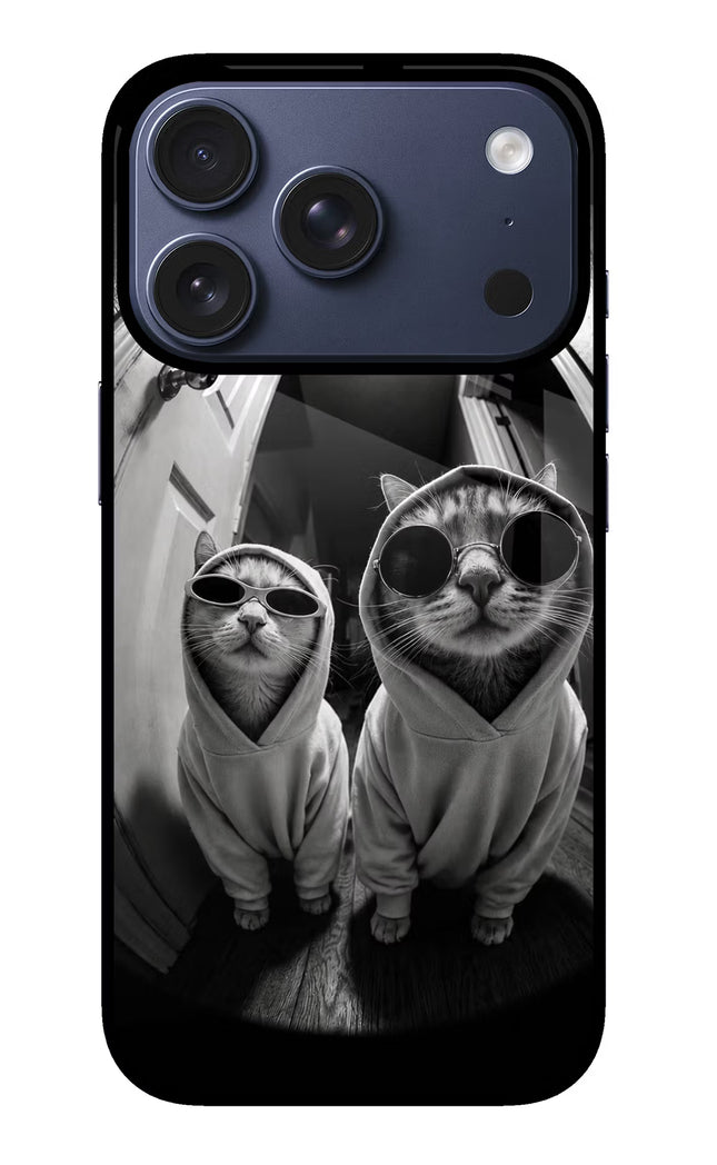 Hood Cats iPhone 17 Pro Glass Case
