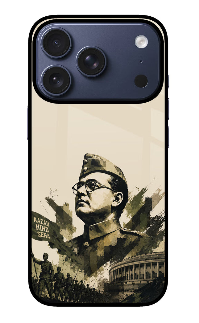 Netaji Rising iPhone 17 Pro Glass Case