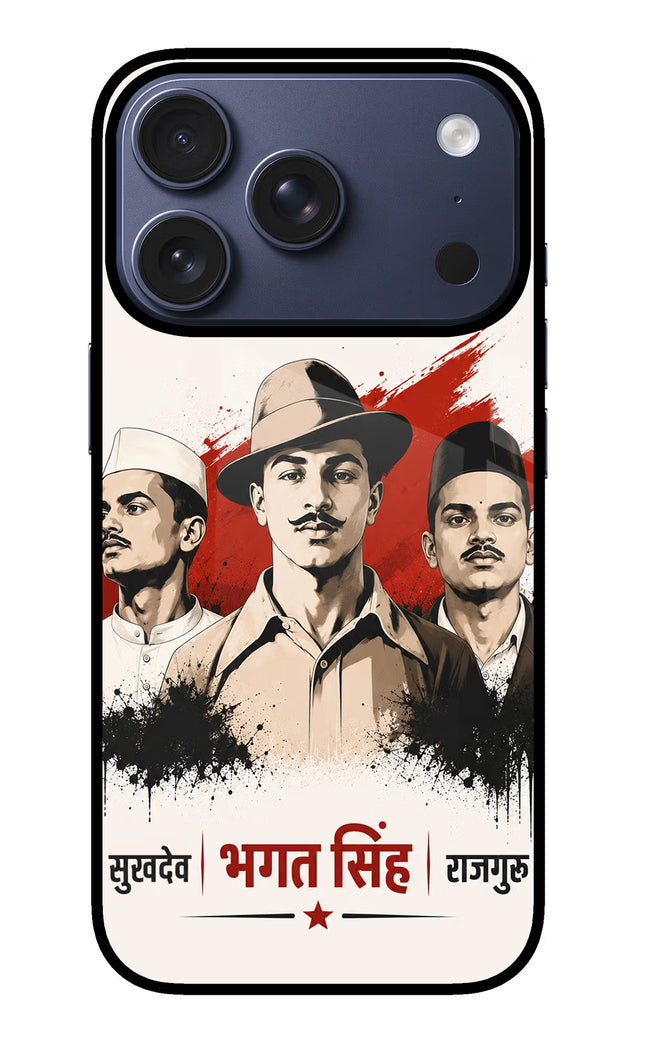 Sardar Patel Iron Will iPhone 17 Pro Glass Case