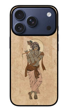 Krishna iPhone 17 Pro Glass Case Back Cover by Casekaro