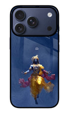 Cosmic Krishna iPhone 17 Pro Glass Case