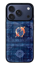 Koi Blue iPhone 17 Pro Glass Case