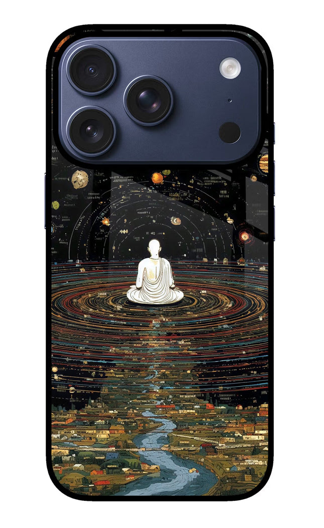 Space Monk iPhone 17 Pro Glass Case