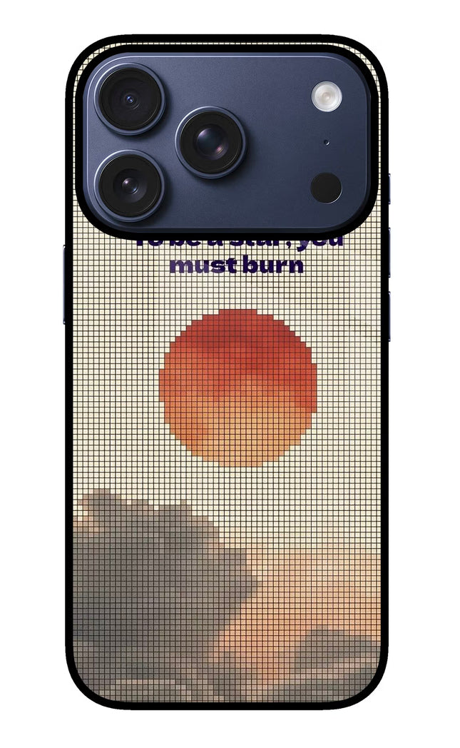 Pixel Sun iPhone 17 Pro Glass Case