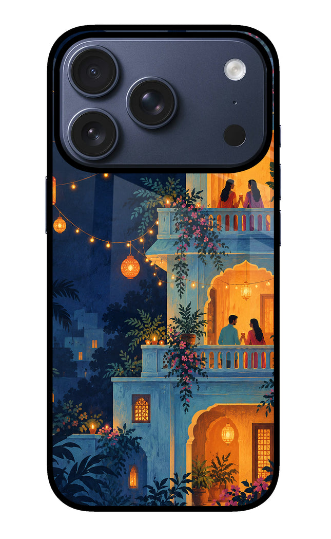 Balcony Glow iPhone 17 Pro Glass Case