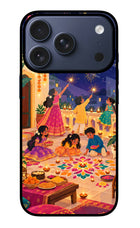 Diwali Night iPhone 17 Pro Glass Case