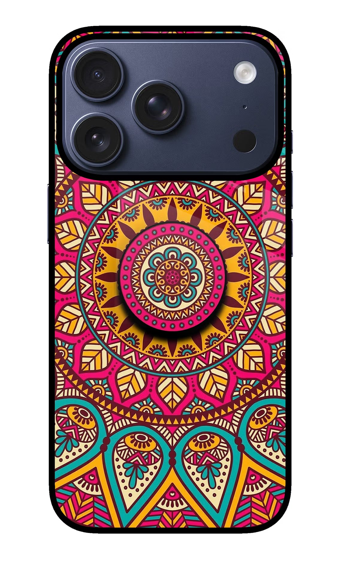 Mandala iPhone 17 Pro Pop Case by Casekaro