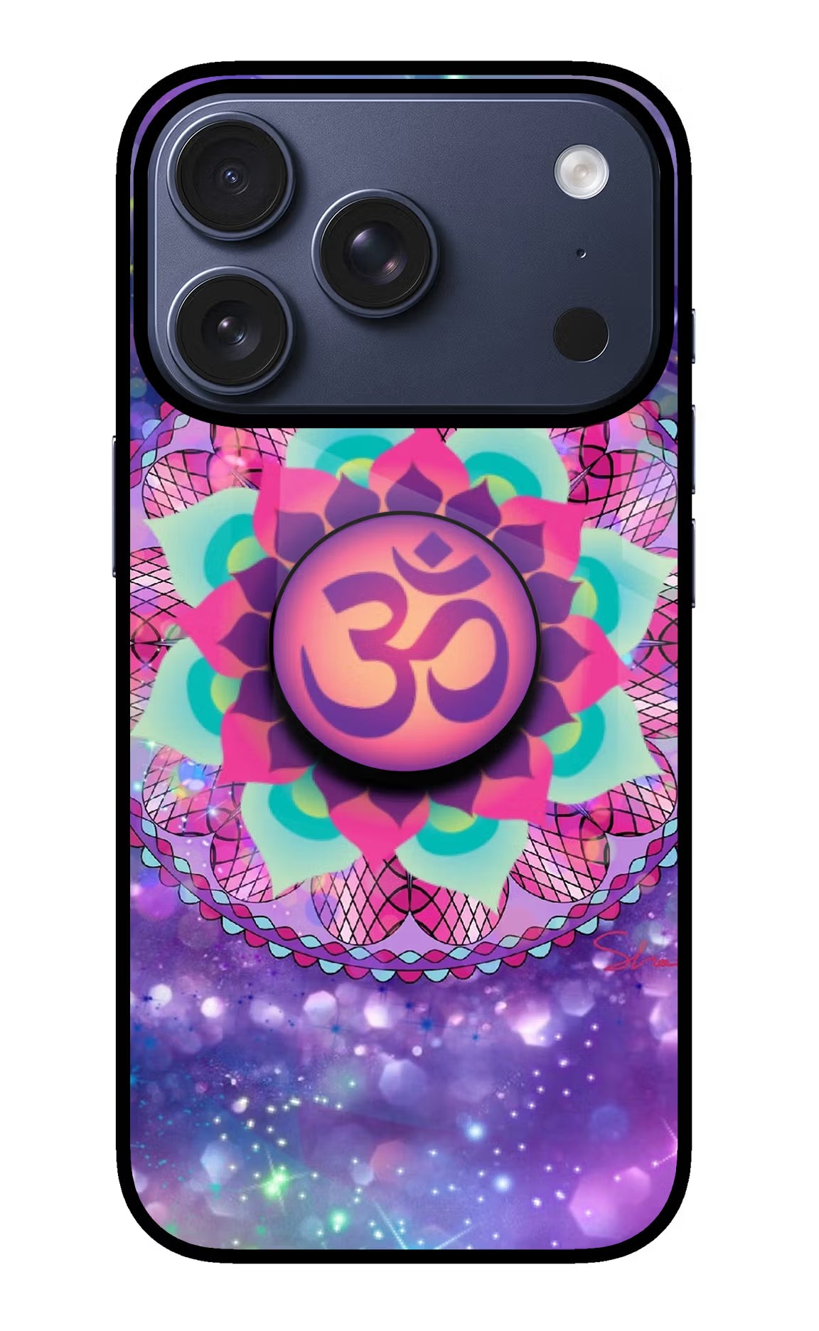 Om Purple iPhone 17 Pro Pop Case by Casekaro