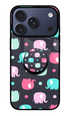 Baby Elephants iPhone 17 Pro Pop Case by Casekaro