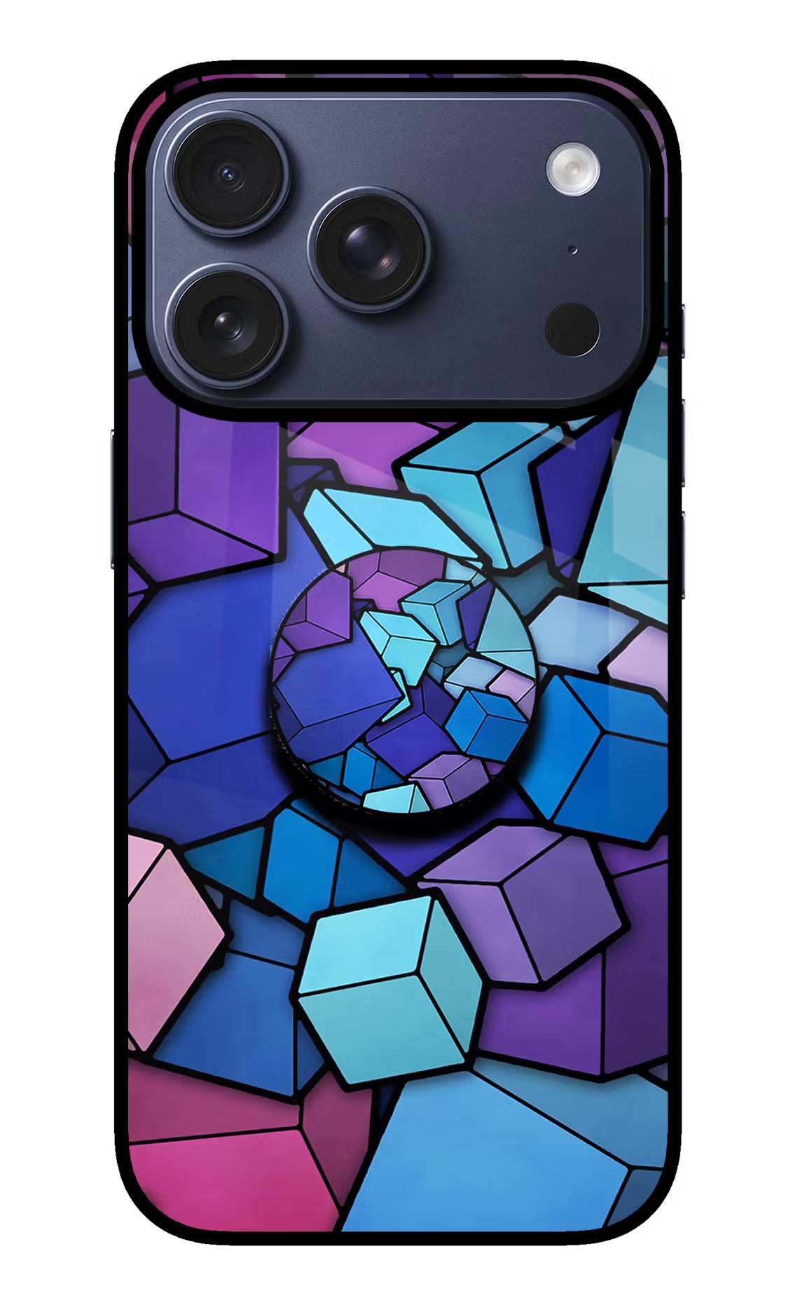 Cubic Abstract iPhone 17 Pro Pop Case by Casekaro
