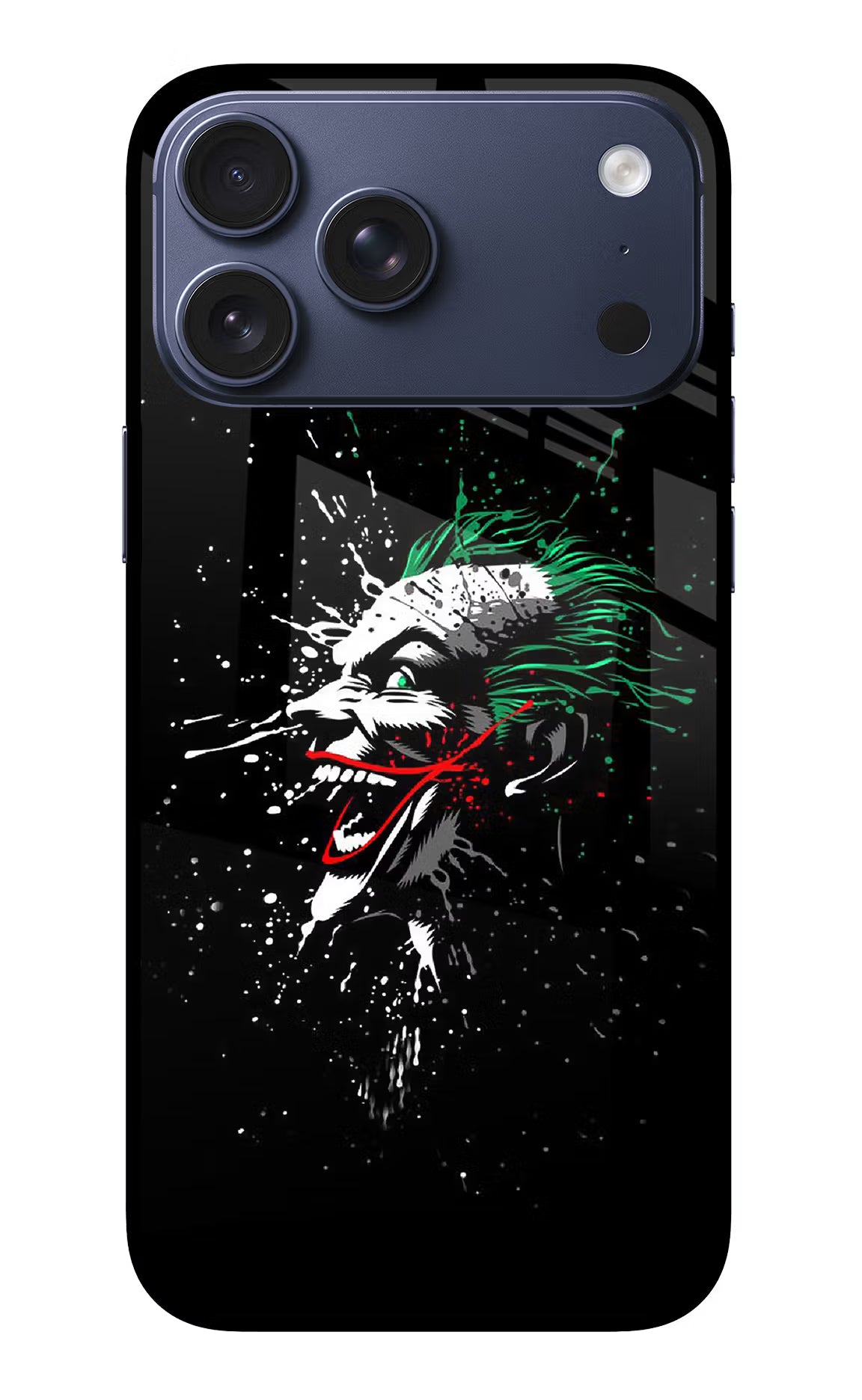 Joker iPhone 17 Pro Max Glass Case Back Cover by Casekaro