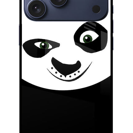 Panda iPhone 17 Pro Max Glass Case