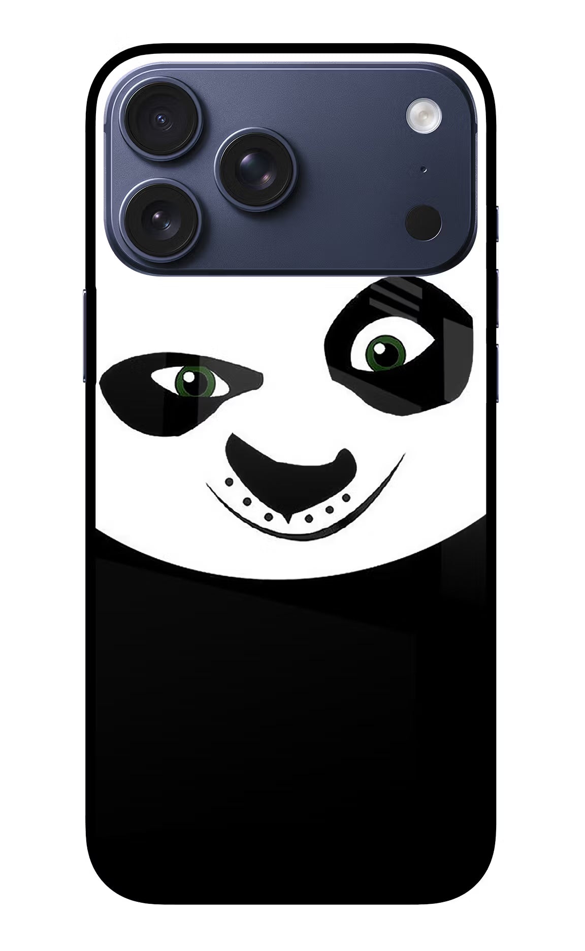 Panda iPhone 17 Pro Max Glass Case Back Cover by Casekaro