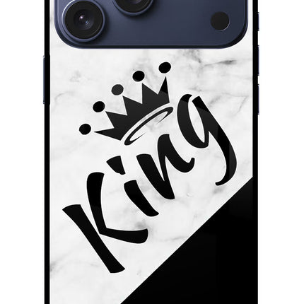 King iPhone 17 Pro Max Glass Case