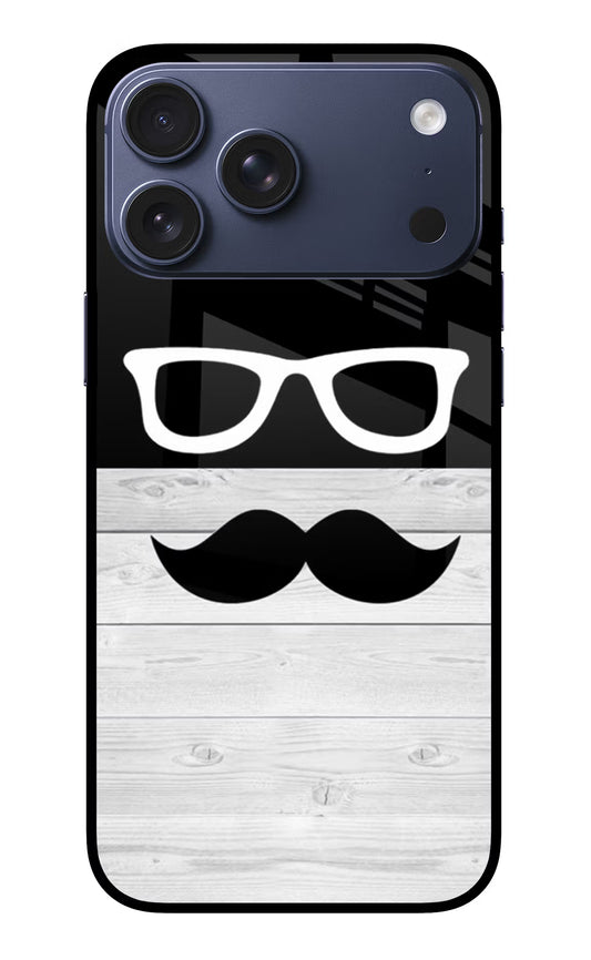 Mustache iPhone 17 Pro Max Glass Case