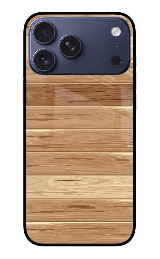 Wooden Vector iPhone 17 Pro Max Glass Case