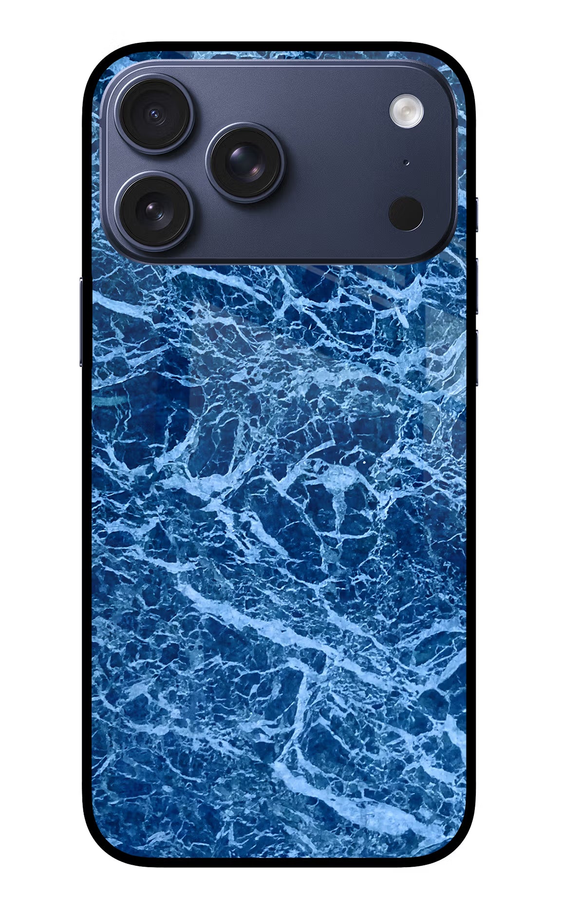Blue Marble iPhone 17 Pro Max Glass Case