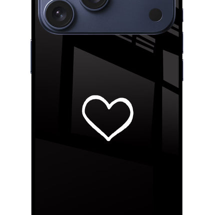 Heart iPhone 17 Pro Max Glass Case
