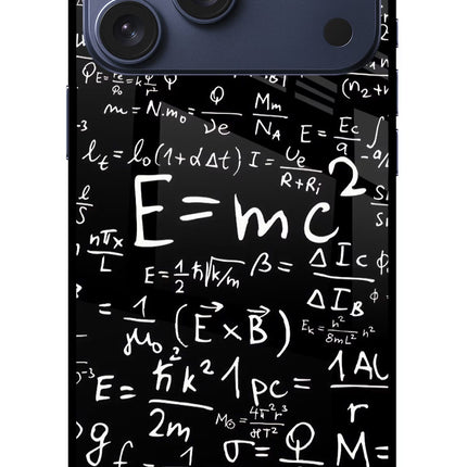 Physics Formula iPhone 17 Pro Max Glass Case