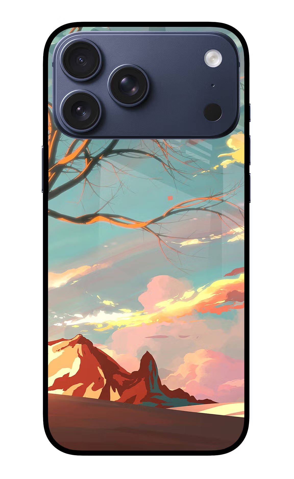 Scenery iPhone 17 Pro Max Glass Case Back Cover by Casekaro