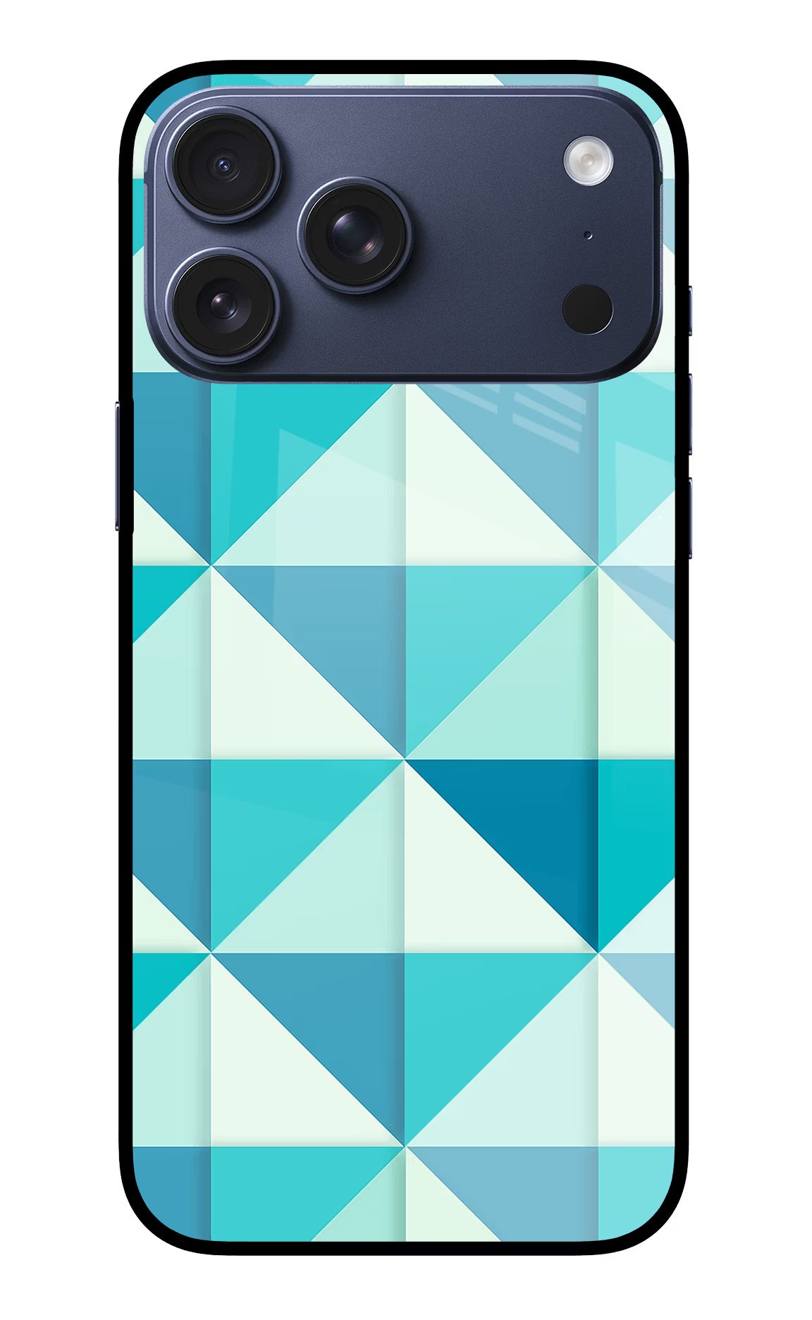 Abstract iPhone 17 Pro Max Glass Case Back Cover by Casekaro