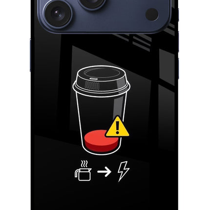 Coffee iPhone 17 Pro Max Glass Case