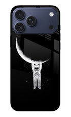 Moon Space iPhone 17 Pro Max Glass Case