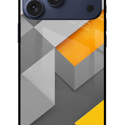 Abstract iPhone 17 Pro Max Glass Case