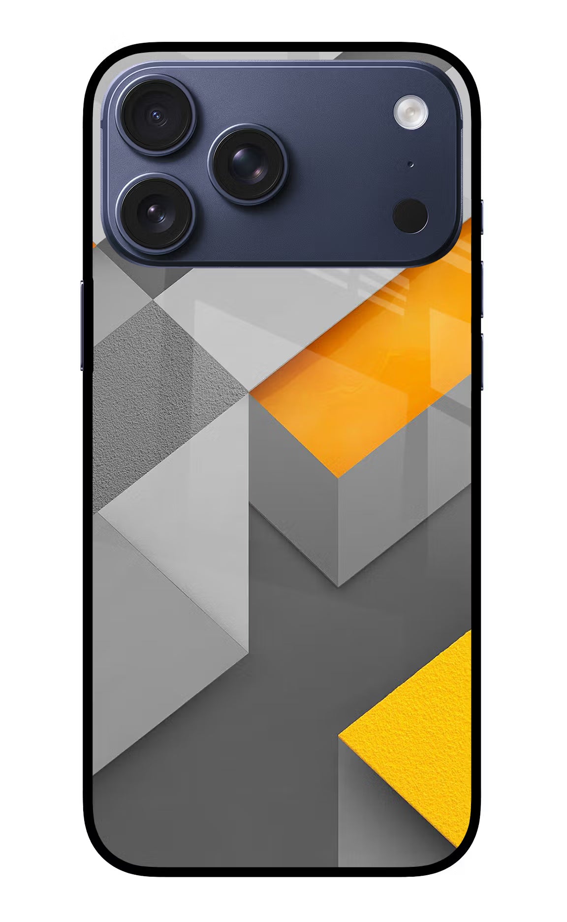 Abstract iPhone 17 Pro Max Glass Case Back Cover by Casekaro