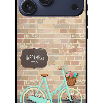 Happiness Artwork iPhone 17 Pro Max Glass Case