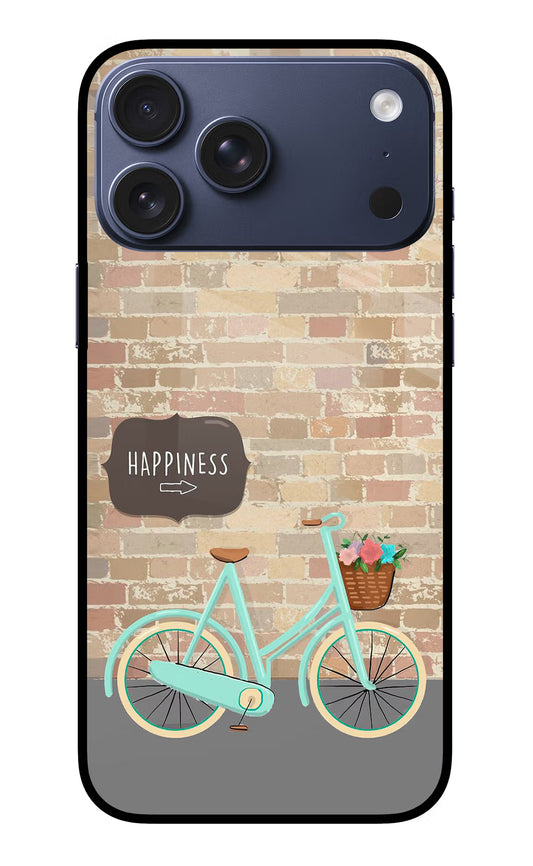Happiness Artwork iPhone 17 Pro Max Glass Case