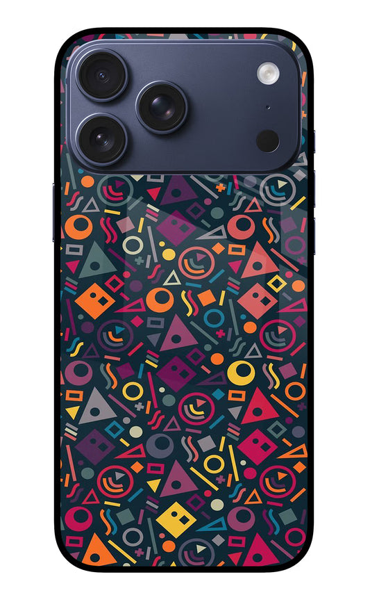 Geometric Abstract iPhone 17 Pro Max Glass Case