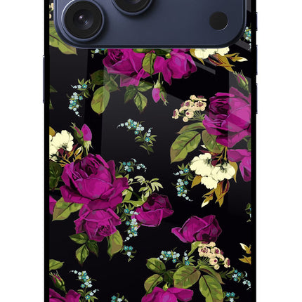 Flowers iPhone 17 Pro Max Glass Case
