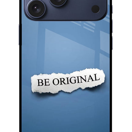 Be Original iPhone 17 Pro Max Glass Case
