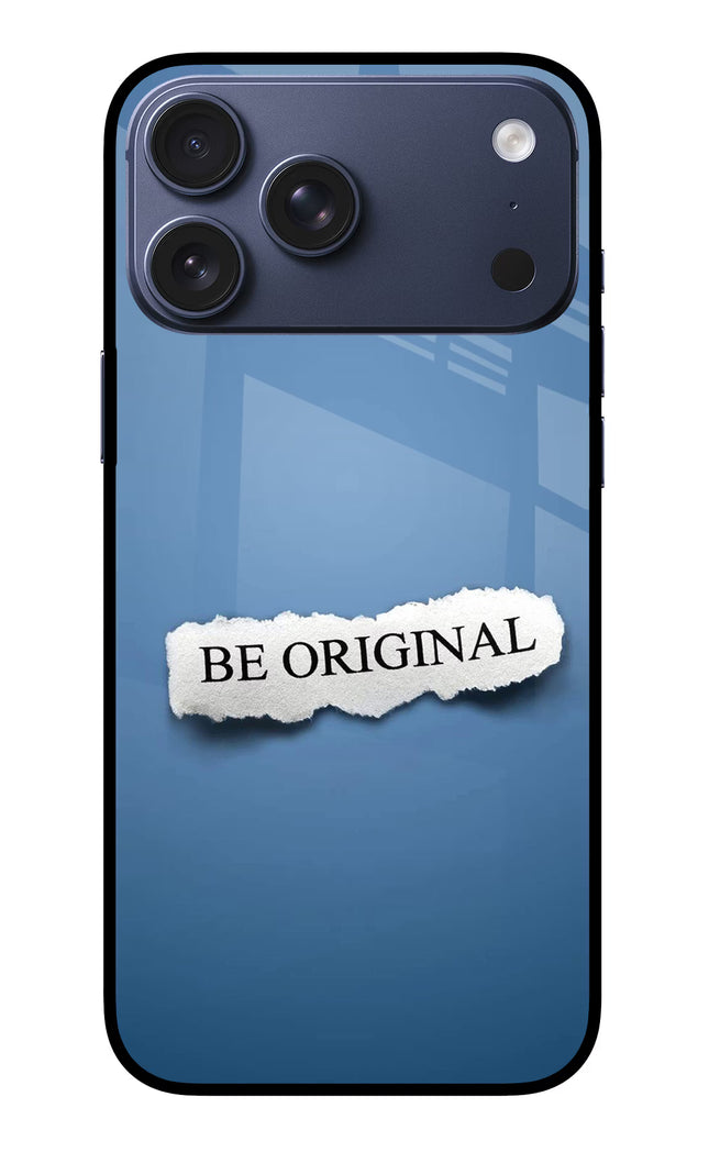 Be Original iPhone 17 Pro Max Glass Case
