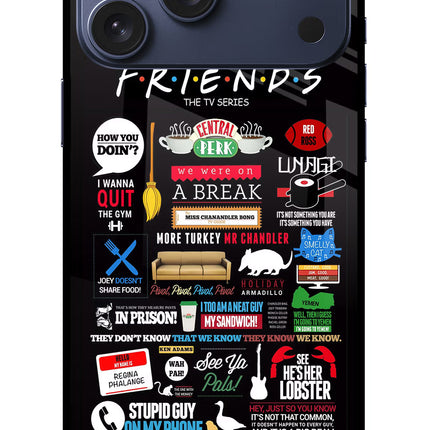 FRIENDS iPhone 17 Pro Max Glass Case