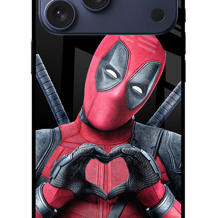 Deadpool iPhone 17 Pro Max Glass Case