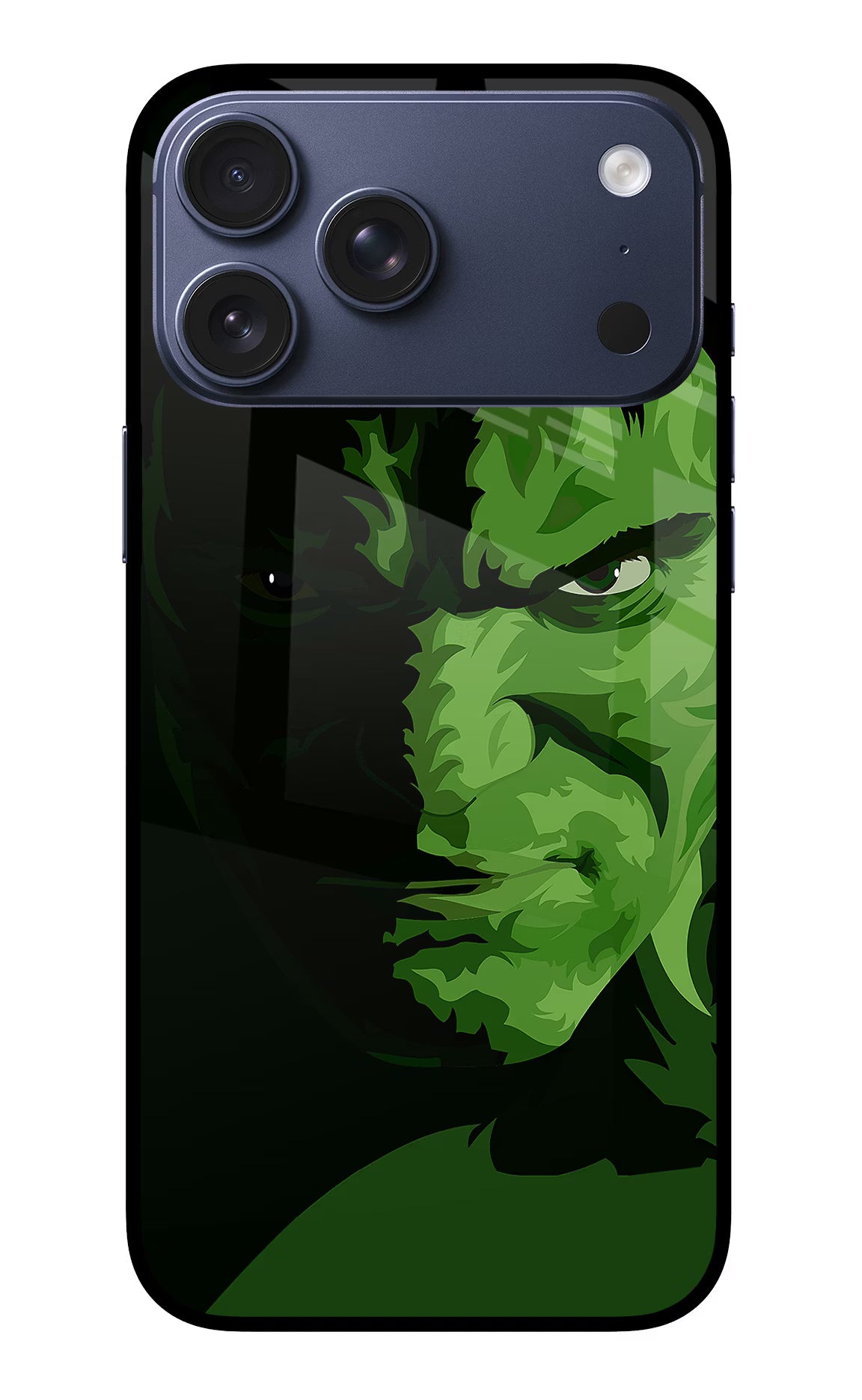 HULK iPhone 17 Pro Max Glass Case Back Cover by Casekaro