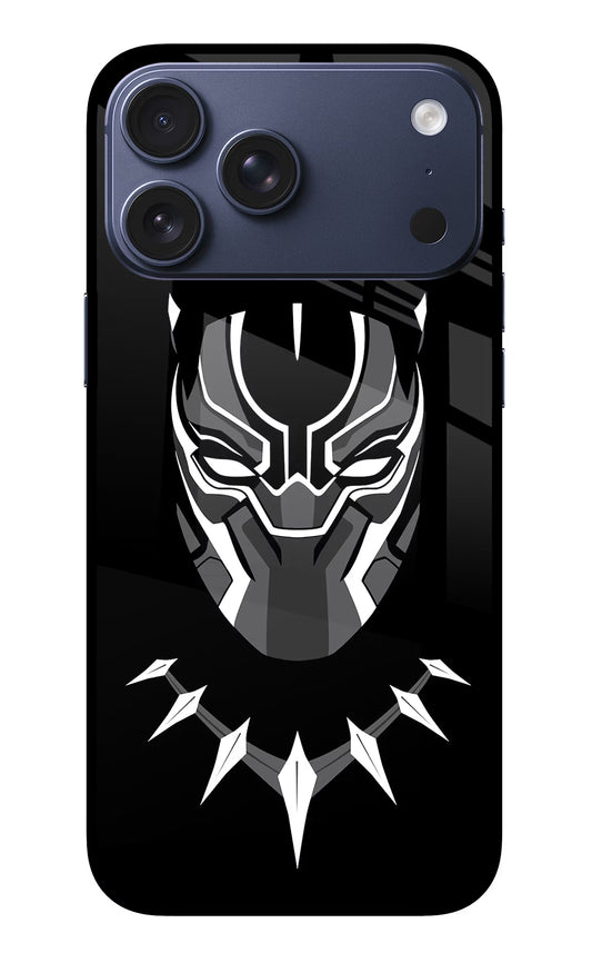 Black Panther iPhone 17 Pro Max Glass Case