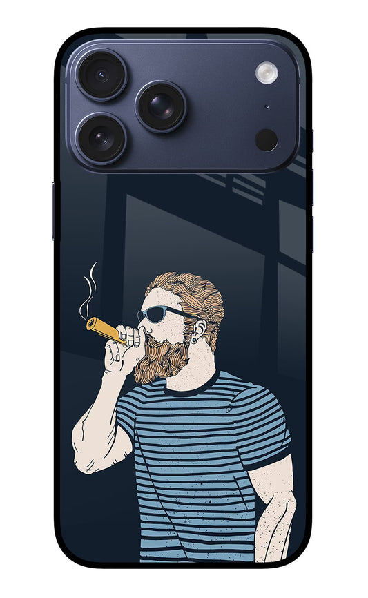 Smoking iPhone 17 Pro Max Glass Case