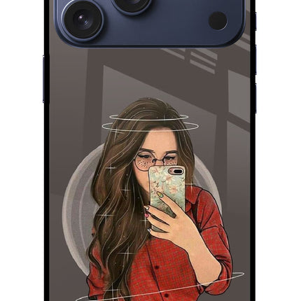 Selfie Queen iPhone 17 Pro Max Glass Case