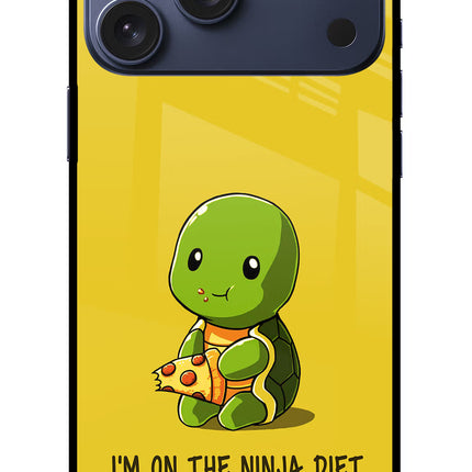 I'm on Ninja Diet iPhone 17 Pro Max Glass Case