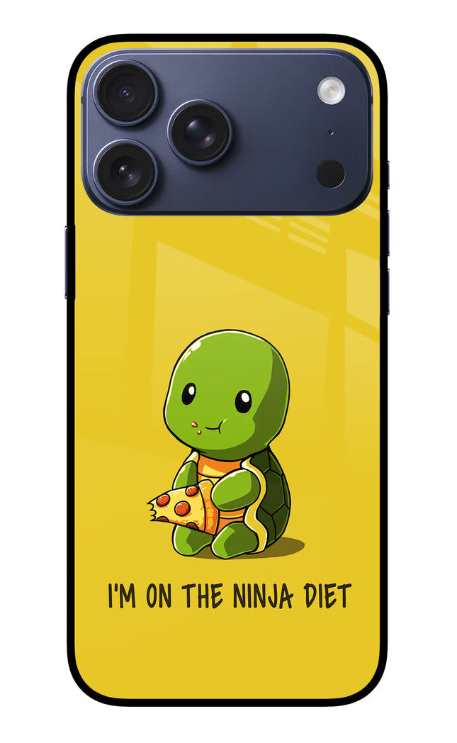 I'm on Ninja Diet iPhone 17 Pro Max Glass Case