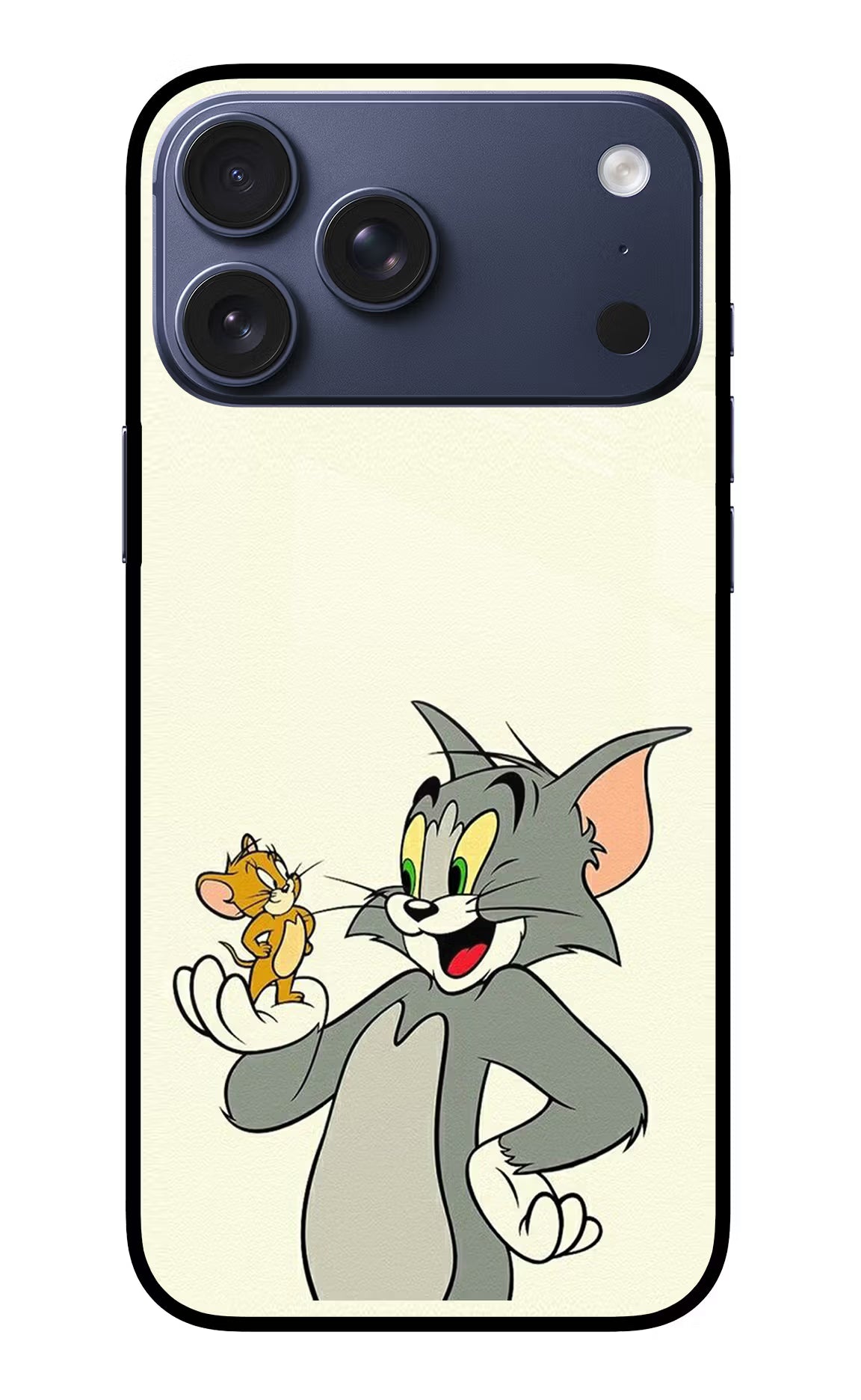 Tom & Jerry iPhone 17 Pro Max Glass Case Back Cover by Casekaro