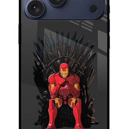 Ironman Throne iPhone 17 Pro Max Glass Case