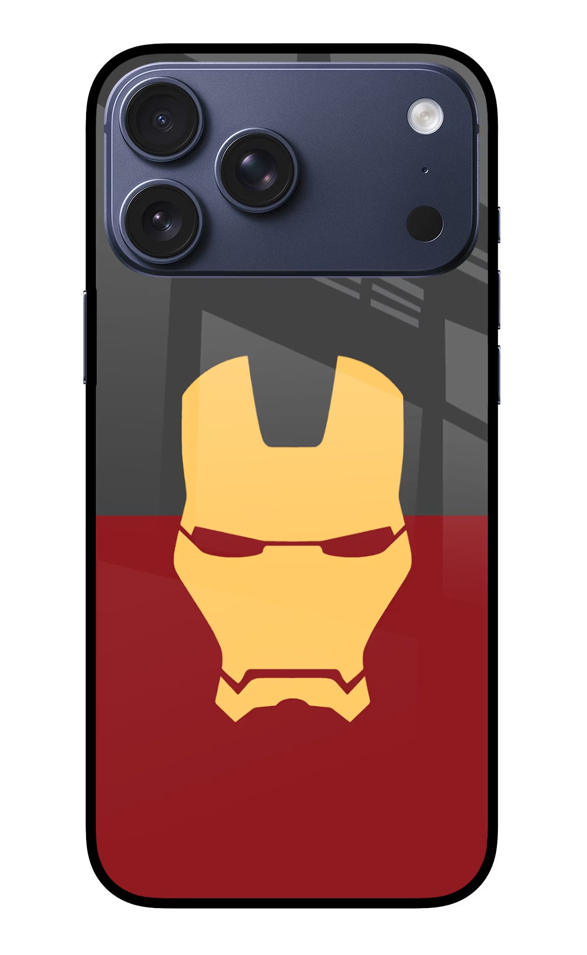 Ironman iPhone 17 Pro Max Glass Case Back Cover by Casekaro